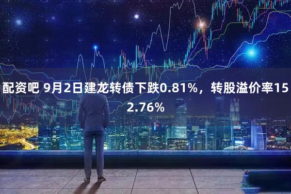 配资吧 9月2日建龙转债下跌0.81%，转股溢价率152.76%